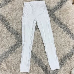 White Lululemon Aligns